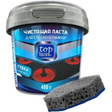 TOP HOUSE Чистящая паста для стеклокерамики, 400 г (180636)