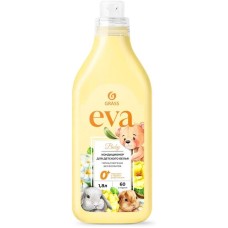 Кондиционер для белья GRASS 125889 EVA baby концентрат детский (флакон 1,8л)