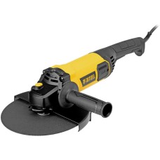 Углошлифовальная машина DENZEL Машина шлифовальная угловая AGL230-2400, 2400 Вт, 230 мм, 6600 об/мин//