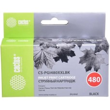 Картридж CACTUS Картридж CS-PGI480XXLBK, PGI-480XLBK, черный пигментный / CS-PGI480XXLBK