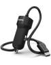 HAMA Автомобильное зарядное устройство H-173618, USB-C, 15Вт, 3A, черный [00173618]