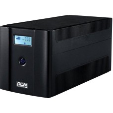 PowerCom Raptor RPT-1025AP LCD ИБП {Line-Interactive, 1025VA/615W, Tower, 4xEURO, LCD, USB}{1107532}