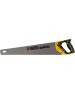 Ножовка DENZEL Ножовка по дереву, 500 мм, 9 TPI, зуб 3D, двухкомпонентная рукоятка 24147