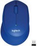 LOGITECH Мышь беспроводная M330 Silent Plus, радио, оптическая, USB, 1000dpi, синий [910-004925]