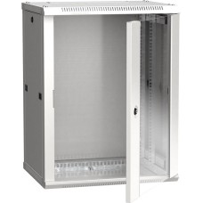 ITK Шкаф коммутационный Linea W LWR3-15U64-GF настенный, стеклянная передняя дверь, 15U, 600x770x450 мм