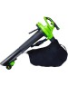 Воздуходувка GREENWORKS Воздуходувка-пылесос GD40BV, без АКБ, без ЗУ, зеленый [2406907]