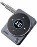 UGREEN Аудиоадаптер CM724 (35003) Car&Home Bluetooth 5.4 Receiver Audio Adapter со съемным металлическим штекером 3,5мм. Цвет: серый