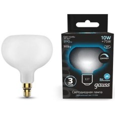GAUSS Лампа LED E27, груша, 10Вт, 1017802210-D, одна шт
