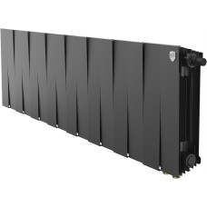 Радиатор ROYAL THERMO Радиатор биметаллический PianoForte 300 Чёрный VR80 - 16 секц