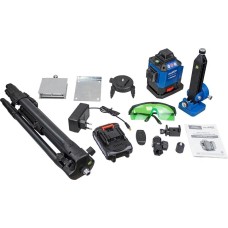 REDBO LLC 4D/40FW combo Построитель лазер. плоскостей (40м, 16 лучей, 360 град, 515Нм атив, кейс)