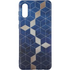 GRESSO Чехол (клип-кейс) для Samsung Galaxy A02 Meridian синий (GR17AAAE8920)