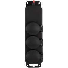 BURO Сетевой удлинитель BU-PS3.20/B-16 20м (3 розетки) оранжевый (пакет ПЭ)