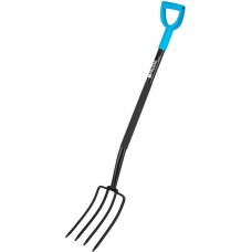 PALISAD LUXE Вилы 4-х рогие, садово-огородные, 180х280х1200 мм, цельнометаллические, кованые, LUXE Palisad 61374