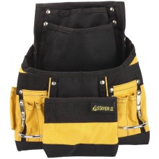 STAYER нейлон, поясная сумка для инструментов с 10 карманами, Professional (38605)