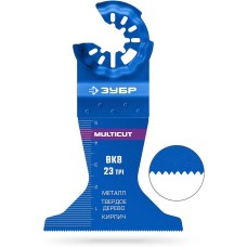 ЗУБР MULTICUT ВК8 23TPI, 65x50 мм полотно универсальное с твердосплавными зубьями: металл, твёрдое дерево, кирпич, StarQuick (15576-65-50)