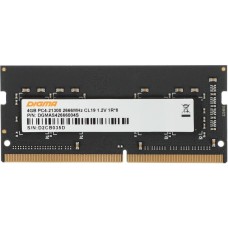 DIGMA Память DDR4 4Gb 2666MHz DGMAS42666004S RTL PC4-21300 CL19 SO-DIMM 260-pin 1.2В single rank Ret