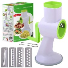 MULTIDOM Терка роторная 4 насадки. Размер 25,4х12,5х22 см. VL53-159