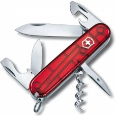 VICTORINOX Нож перочинный Spartan (1.3603.T) 91мм 12функц. красный полупрозрачный карт.коробка