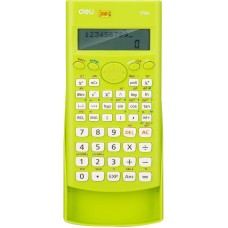 DELI Калькулятор научный E1710A/GRN зеленый 10+2-разр