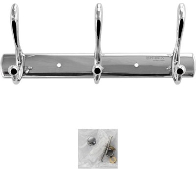 Аксессуары для ванной комнаты и туалета BRIMIX 563 Крючок для полотенца на планке 3шт - усиленный (3)