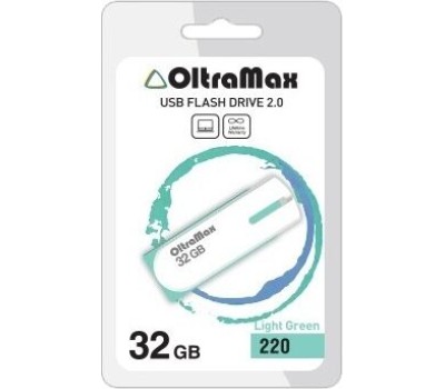 USB флэш-накопитель OLTRAMAX OM-32GB-220-св.зеленый