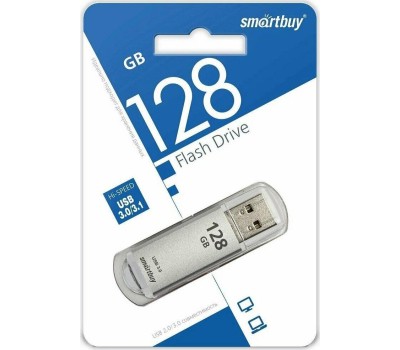 USB флеш SMARTBUY (SB128GBVC-S3) 128GB V-CUT SILVER USB3.0