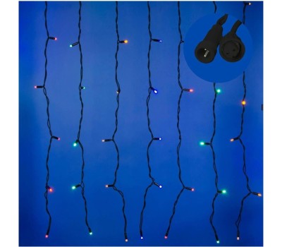 Занавес с коннекторами UNIEL (UL-00003937) ULD-C2030-240/TBK MULTI IP67