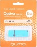 USB флэш QUMO (17824) 8GB Optiva 02 Blue