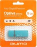 USB флэш QUMO (17824) 8GB Optiva 02 Blue
