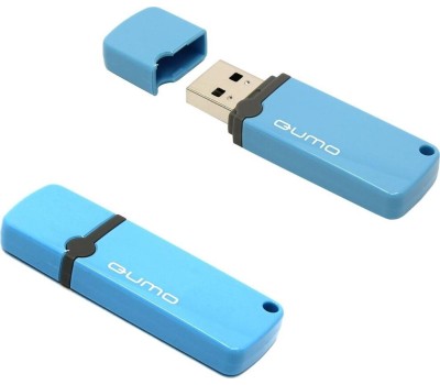 USB флэш QUMO (17824) 8GB Optiva 02 Blue