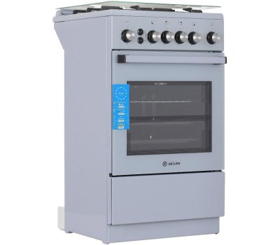 Плита газовая DE LUXE 5040.40г (кр) ЧР-012