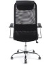 Кресло БЮРОКРАТ Кресло руководителя CH-608 черный TW-01 сиденье черный TW-11 искусст.кожа/сетка/ткань с под