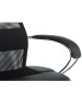 Кресло БЮРОКРАТ Кресло руководителя CH-608 черный TW-01 сиденье черный TW-11 искусст.кожа/сетка/ткань с под