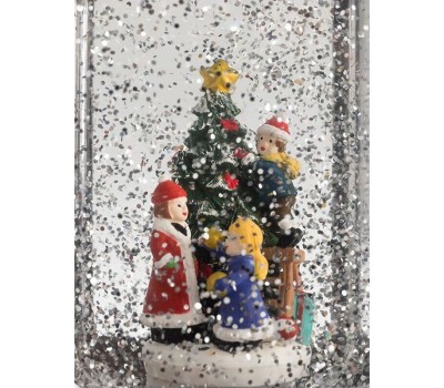 NEON-NIGHT (501-065) Декоративный фонарь с эф снегопада и подсветкой 