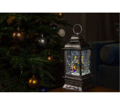 NEON-NIGHT (501-065) Декоративный фонарь с эф снегопада и подсветкой 