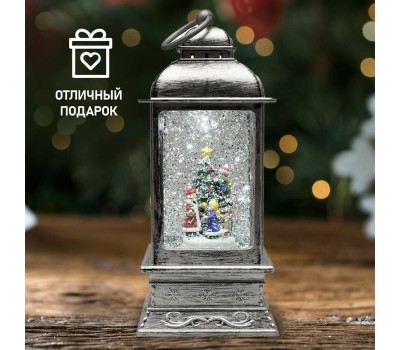 NEON-NIGHT (501-065) Декоративный фонарь с эф снегопада и подсветкой 