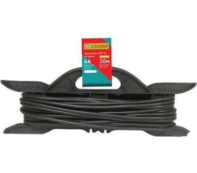 Удлинитель КАЛИБР Удлинитель на рамке УСР-20 (2х0,75)