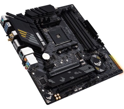 Материнская плата ASUS TUF GAMING B550M-PLUS WIFI II Soc-AM4 AMD B550 4xDDR4 mATX AC`97 8ch (7.1) 2.5Gg RAID+HDMI+DP