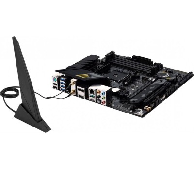 Материнская плата ASUS TUF GAMING B550M-PLUS WIFI II Soc-AM4 AMD B550 4xDDR4 mATX AC`97 8ch (7.1) 2.5Gg RAID+HDMI+DP