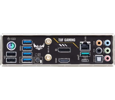 Материнская плата ASUS TUF GAMING B550M-PLUS WIFI II Soc-AM4 AMD B550 4xDDR4 mATX AC`97 8ch (7.1) 2.5Gg RAID+HDMI+DP