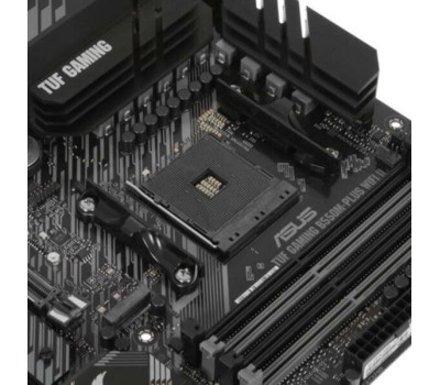 Материнская плата ASUS TUF GAMING B550M-PLUS WIFI II Soc-AM4 AMD B550 4xDDR4 mATX AC`97 8ch (7.1) 2.5Gg RAID+HDMI+DP
