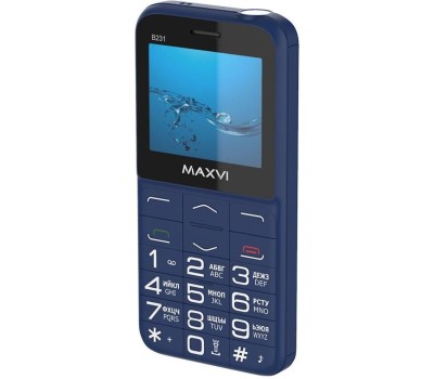 Мобильный телефон MAXVI B231 blue