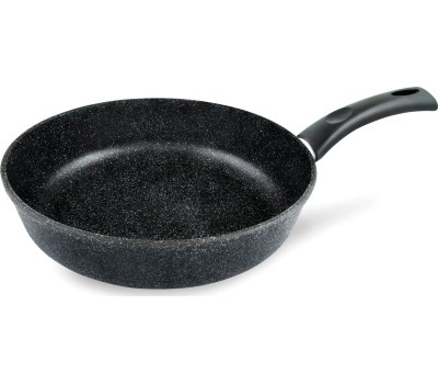 Сковорода НЕВА МЕТАЛЛ ПОСУДА L18128i а/пр литая 28см индукция Гранит 550000521