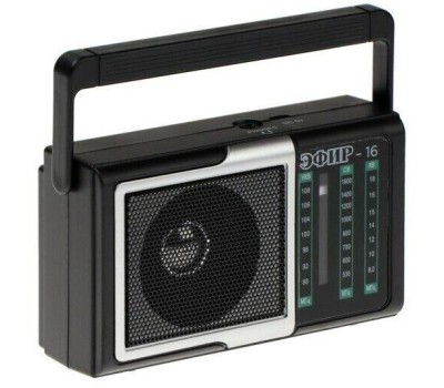 Радиоприемник СИГНАЛ Эфир-16 черный