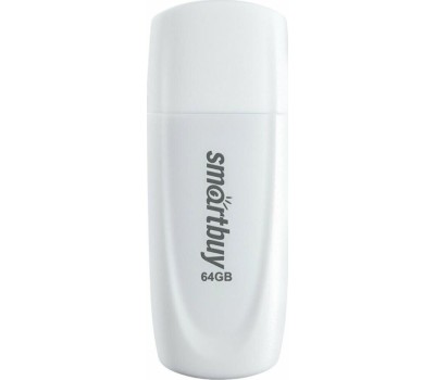 USB-флэш SMARTBUY (SB064GB2SCW) UFD 2.0 064GB Scout White белый