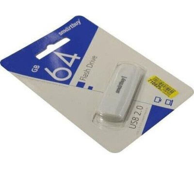 USB-флэш SMARTBUY (SB064GB2SCW) UFD 2.0 064GB Scout White белый