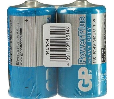 Солевая батарейка GP (11087) 14CEBRA-2S2 (R14)