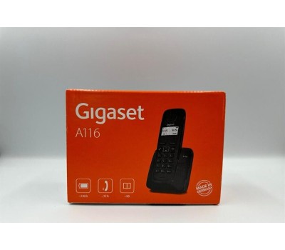 Радиотелефон GIGASET A116 Black (S30852-H2801-S301)