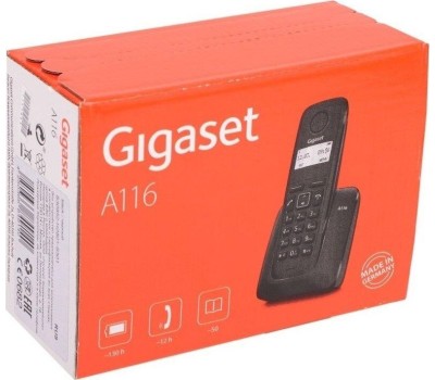Радиотелефон GIGASET A116 Black (S30852-H2801-S301)