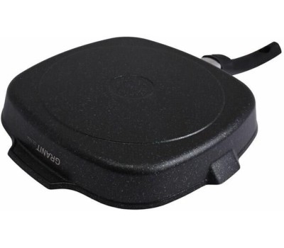 Сковорода-гриль KUKMARA сгкгг280а а/пр литая 28х28см Granit ultra blue